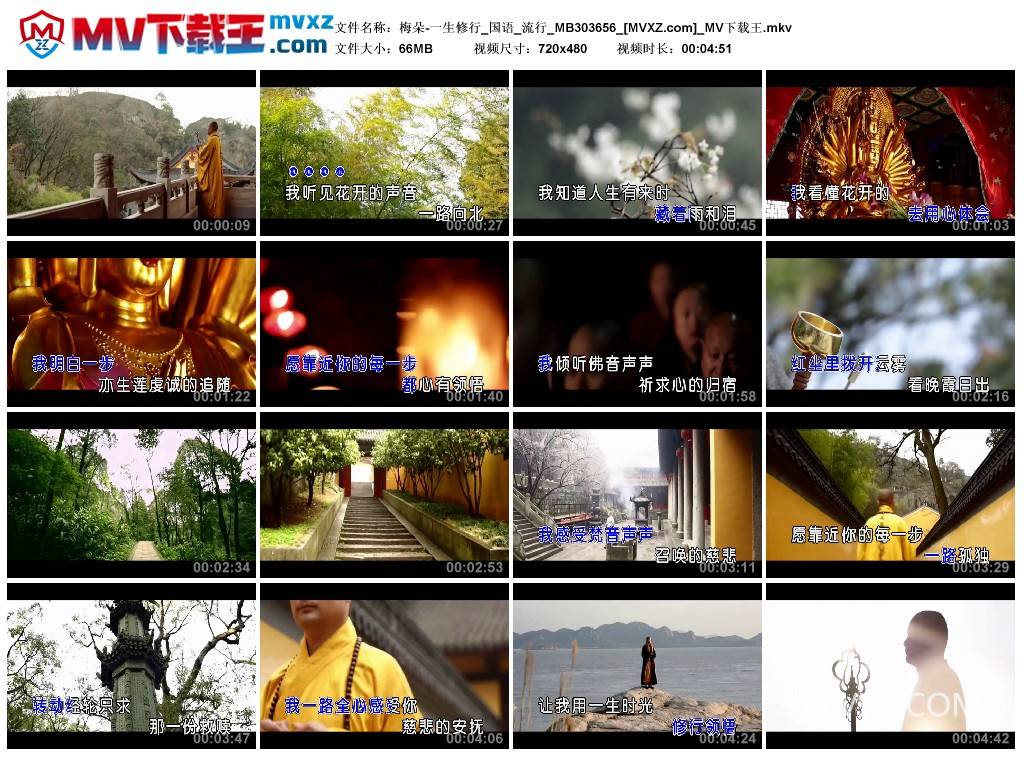 梅朵-一生修行_国语_流行_MB303656